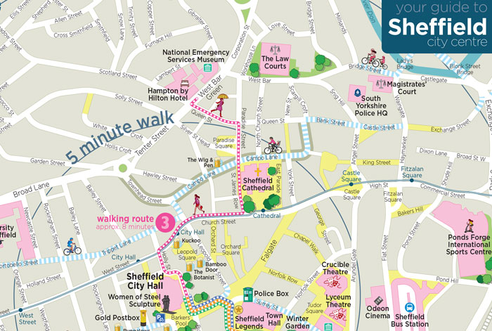 Guide to Sheffield city centre