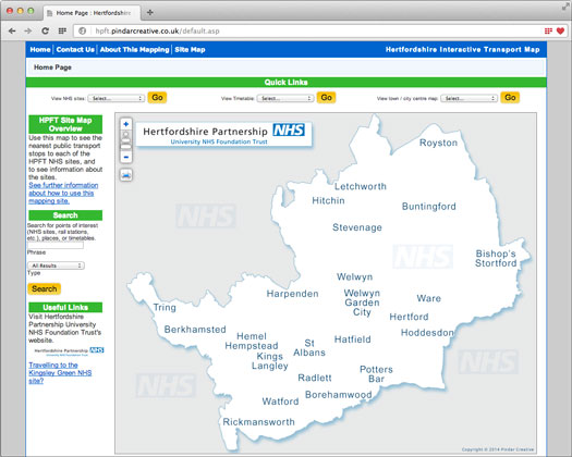 Interactive Mapping on desktops, tablets and smartphones