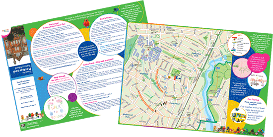 Travel To School Leaflets