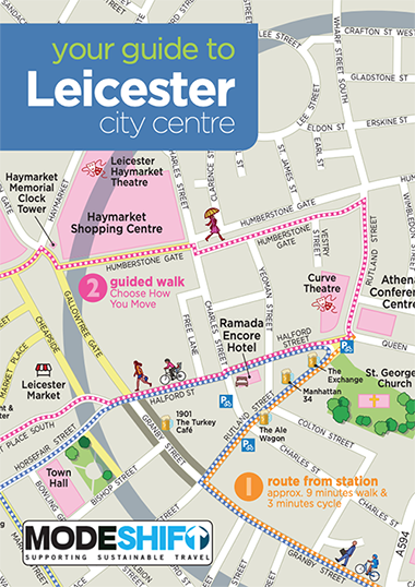 'Your Guide to Leicester' For Modeshift’s 2019 Convention 