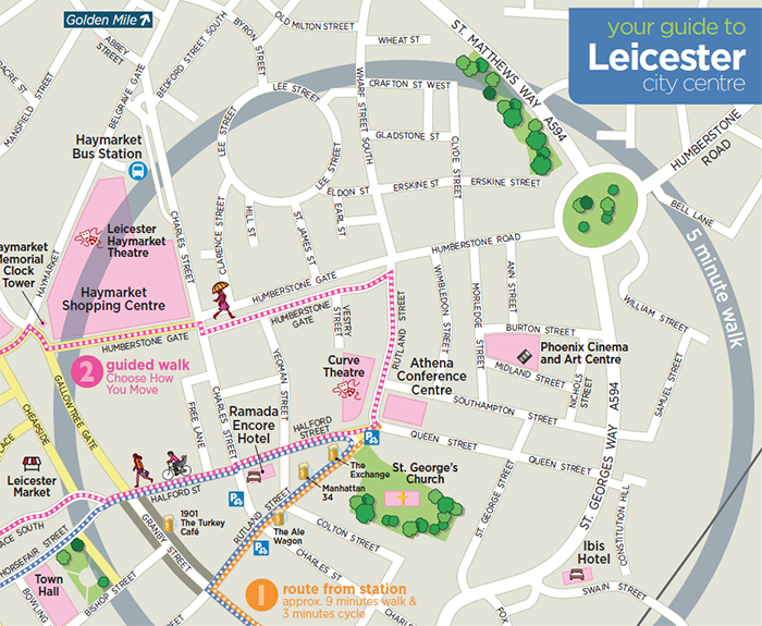 Leicester Map