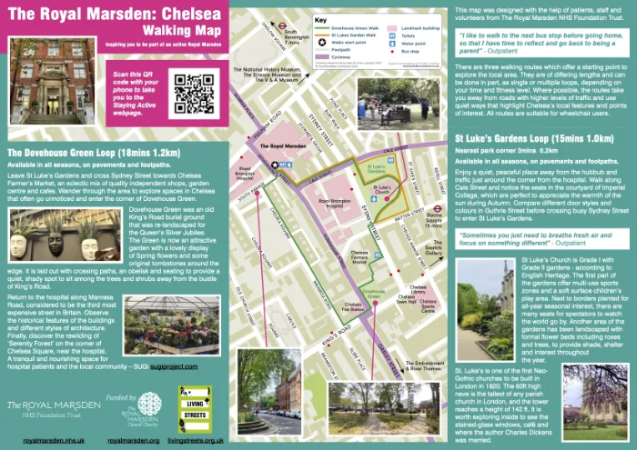 Walking Maps For The Royal Marsden NHS Foundation Trust News From Walking Maps For The Royal Marsden NHS Foundation Trust News From