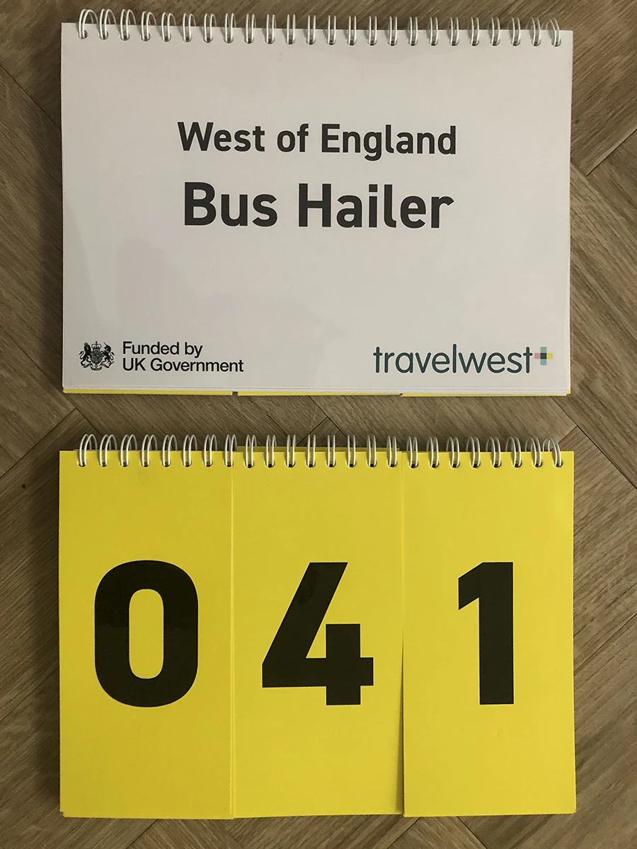 Bus Hailer for visually impaired users