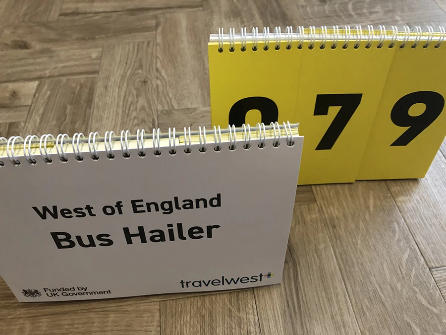 Bus Hailer for visually impaired users