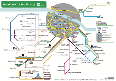 National Transport Authority Bus Maps 