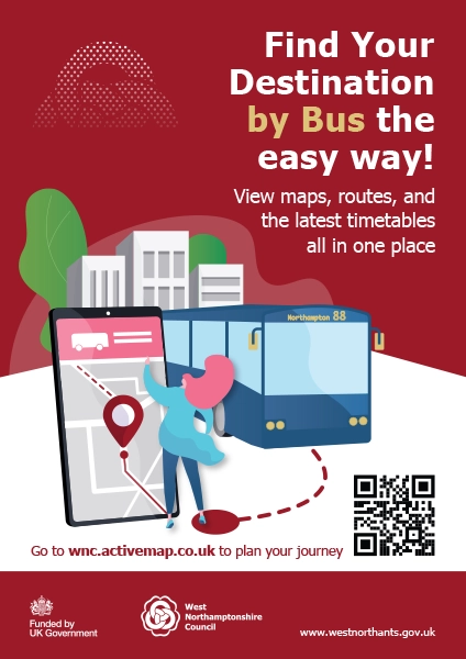 West Northamptonshire Council poster example