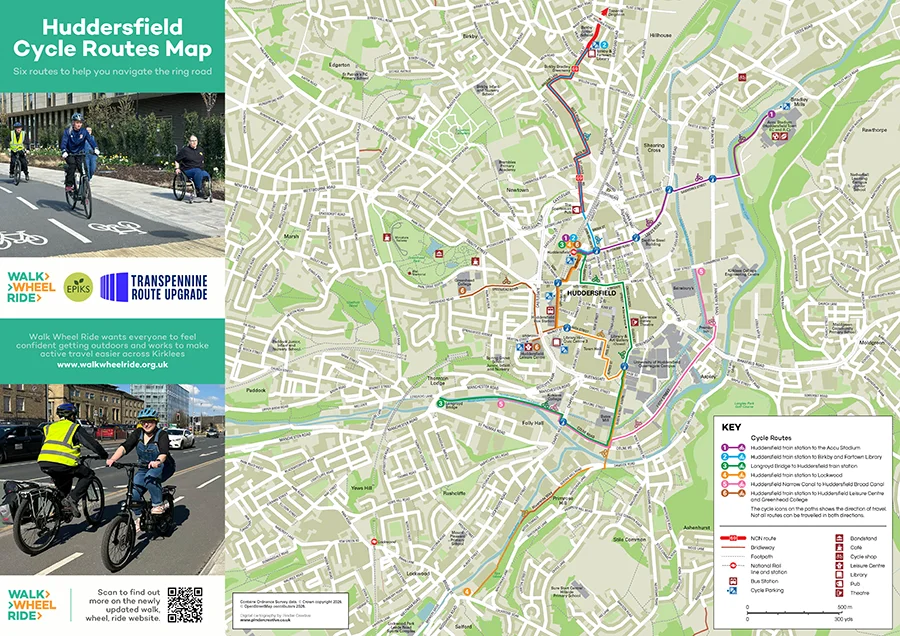 Huddersfield Cycle Leaflet