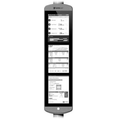 e-paper unit 13 inch tripple screen