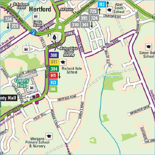 View full map sample from Pindar Creative