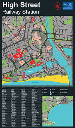 Wayfinding Example - Swansea High Street