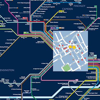 Example Schematic map