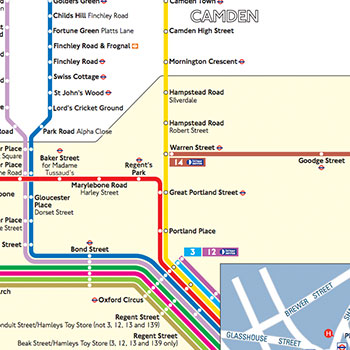 Example Schematic map