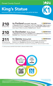 Dorset Timetable Publicity