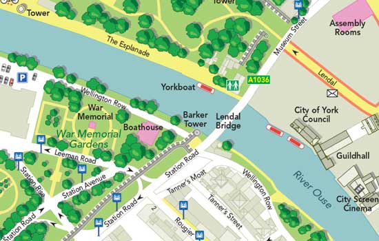 Example Tourism Map
