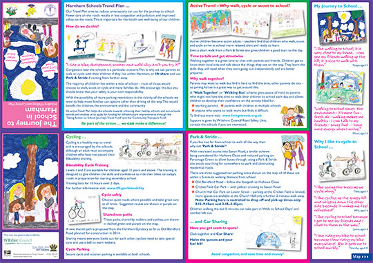 Walk to School Leaflets