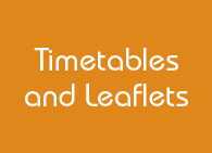 Timetables and leaflets
